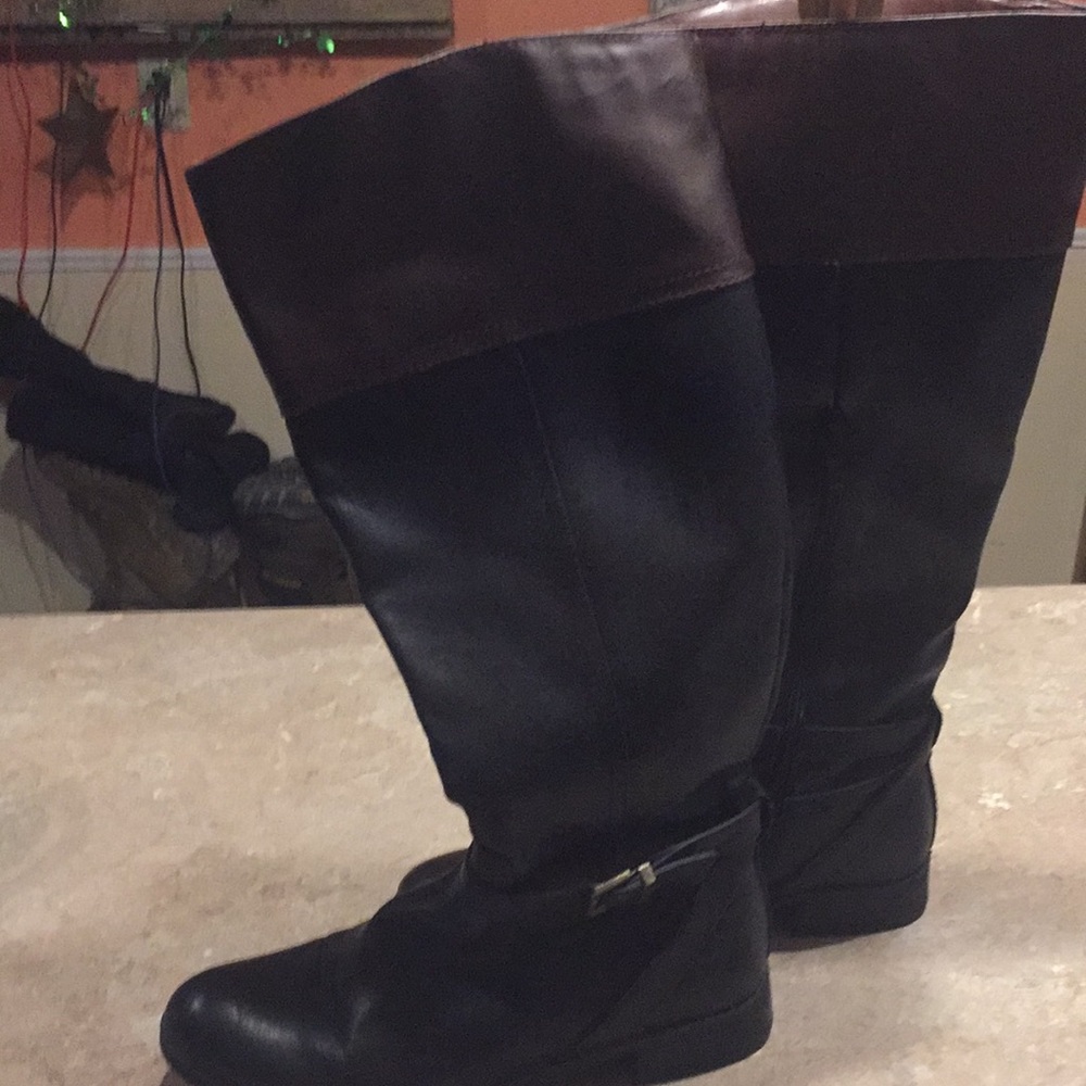 Knee high boots